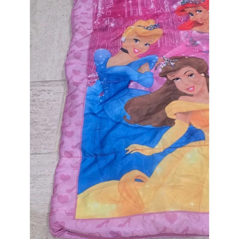 Twin Heavy Disney Princess Glitter and Glamour Sleeping Bag‎ 28x56